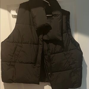Black Puffer Vest